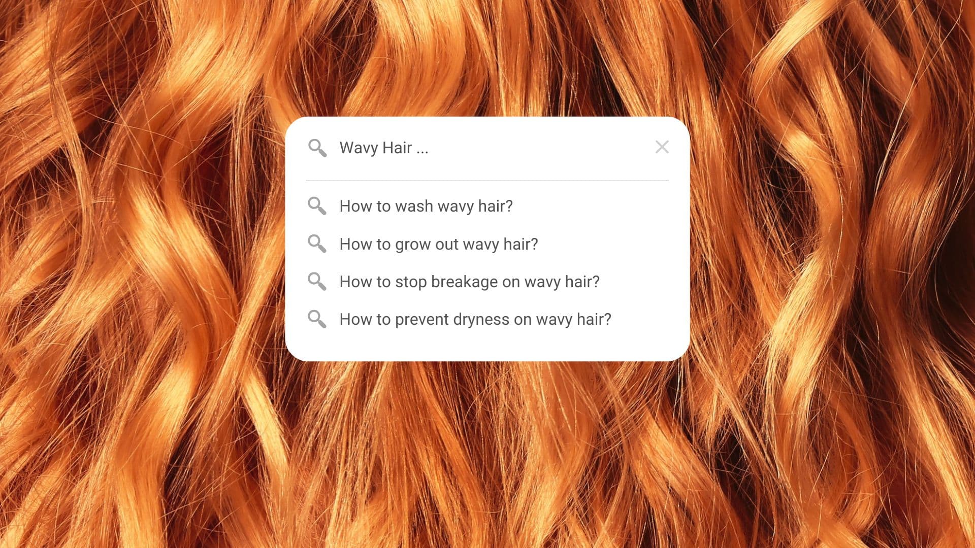 how to take care of wavy hair