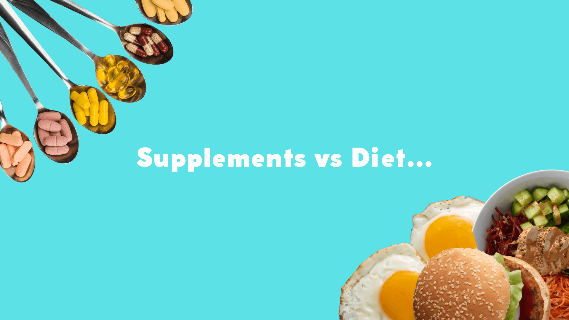Hair Supplements vs A Balanced Diet.